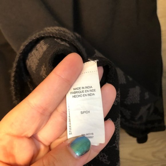 ๐ Lucky Lotus Lucky Brand Cardigan Wrap Small ๐ - Picture 6 of 6